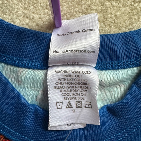 Hanna Andersson The Flash Pajama Set Toddler Size 4 - Picture 4 of 7